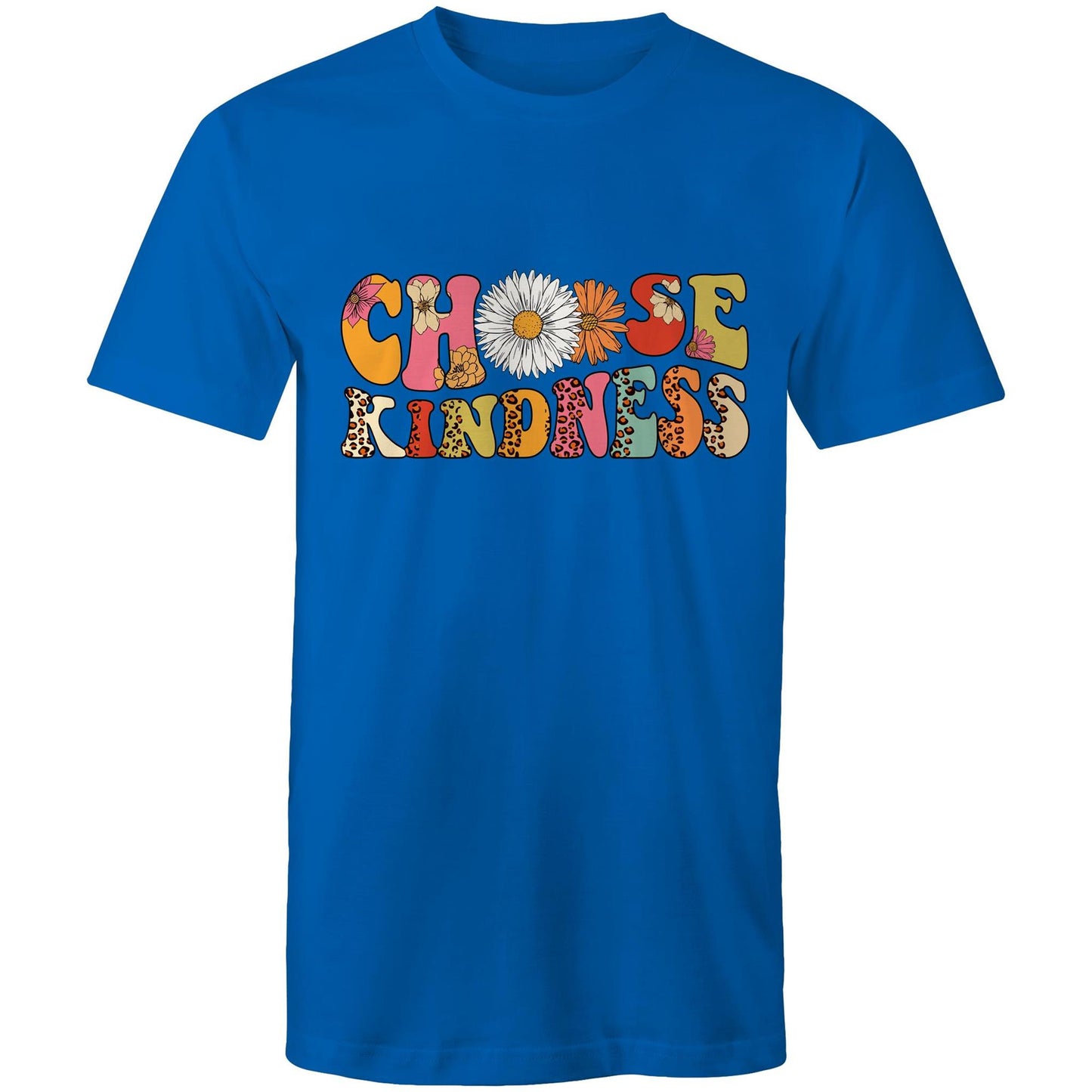 Mens T-Shirt - Choose Kindness Flower
