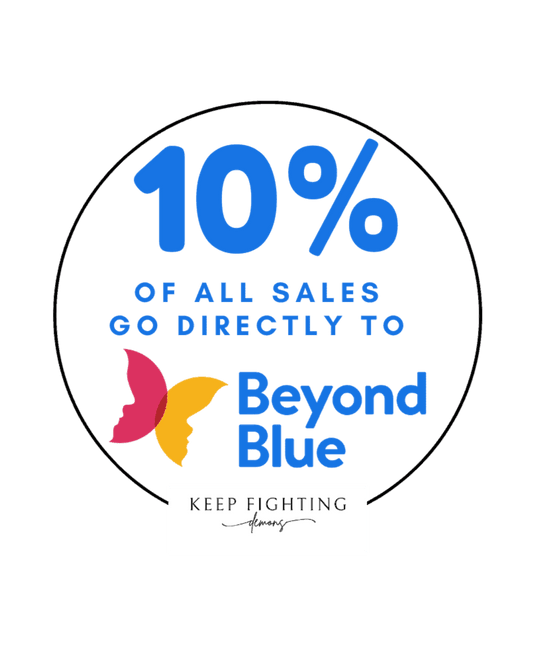 10% of Adults & Kids Tee and Hoodies go directly to Beyond Blue