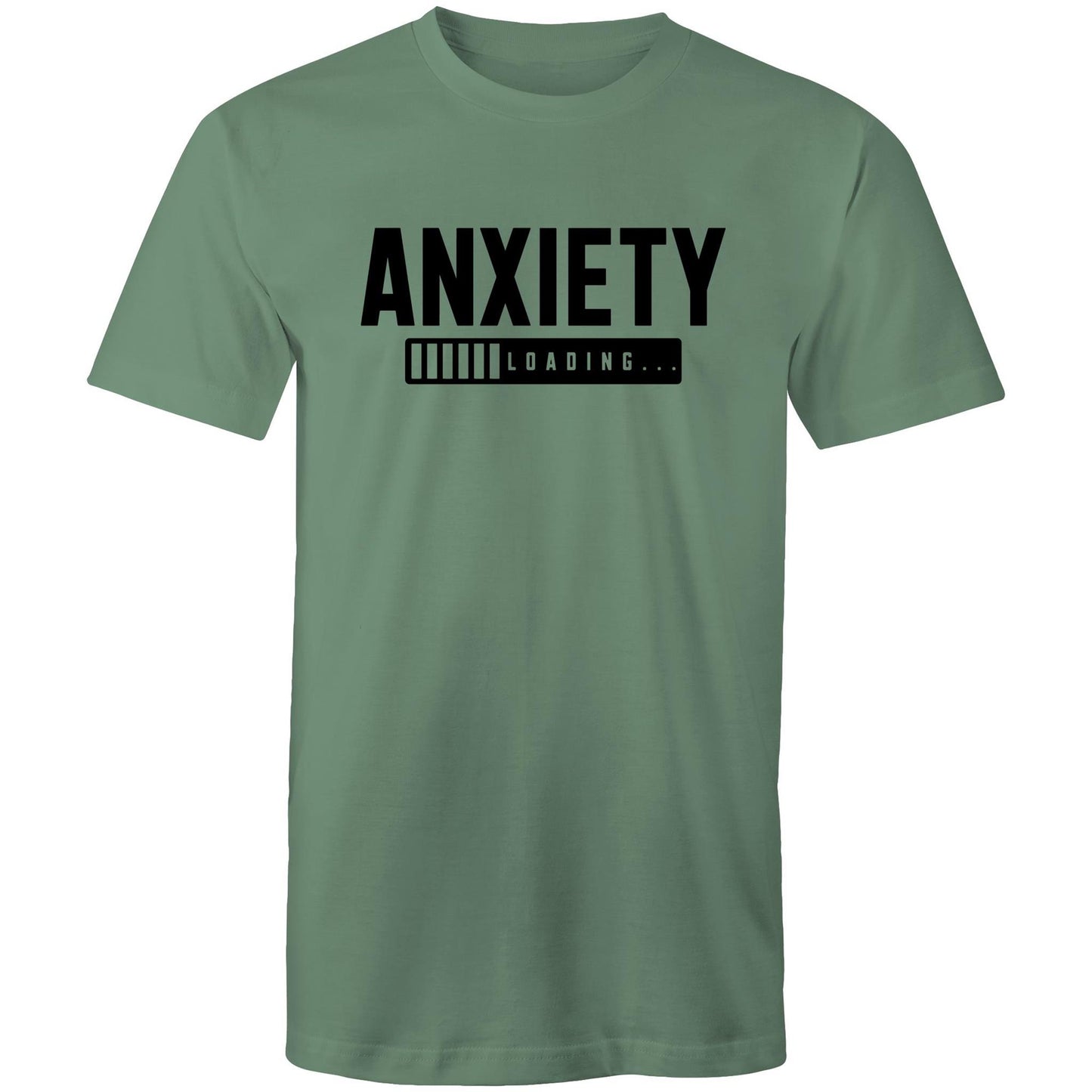 Mens T-Shirt - Anxiety Loading