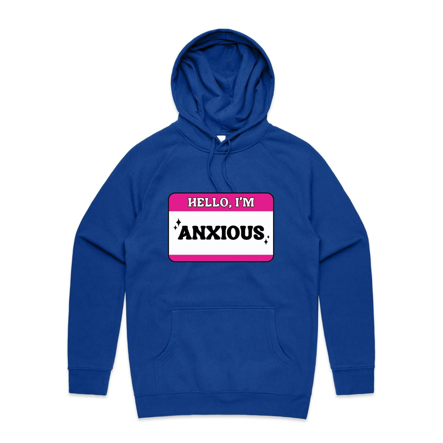Unisex Hoodie - Hello Im Anxious