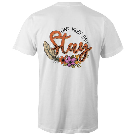 Mens T-Shirt - BACK - Stay One More Day