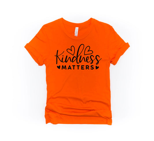 Kids & Adults Tee - Kindness matters