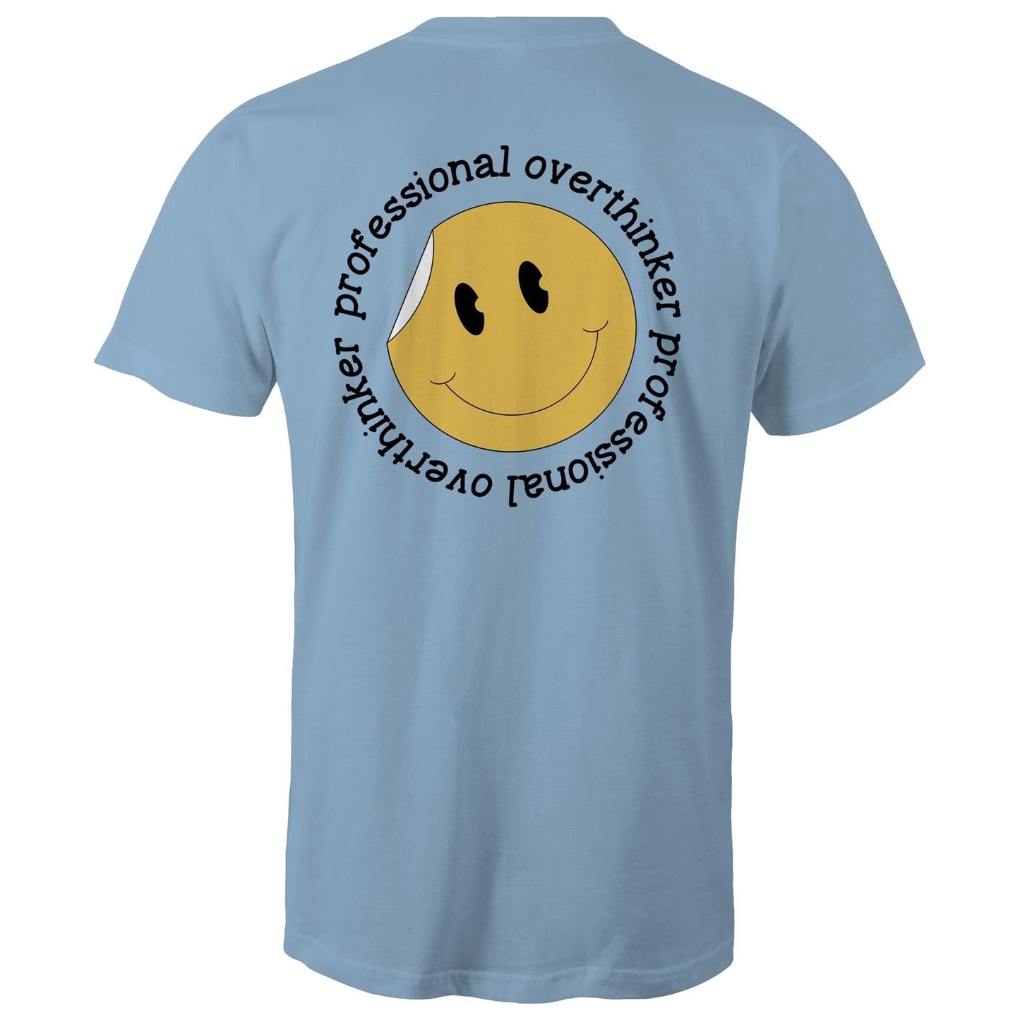 Mens T-Shirt - Professional Overthinker Smiley