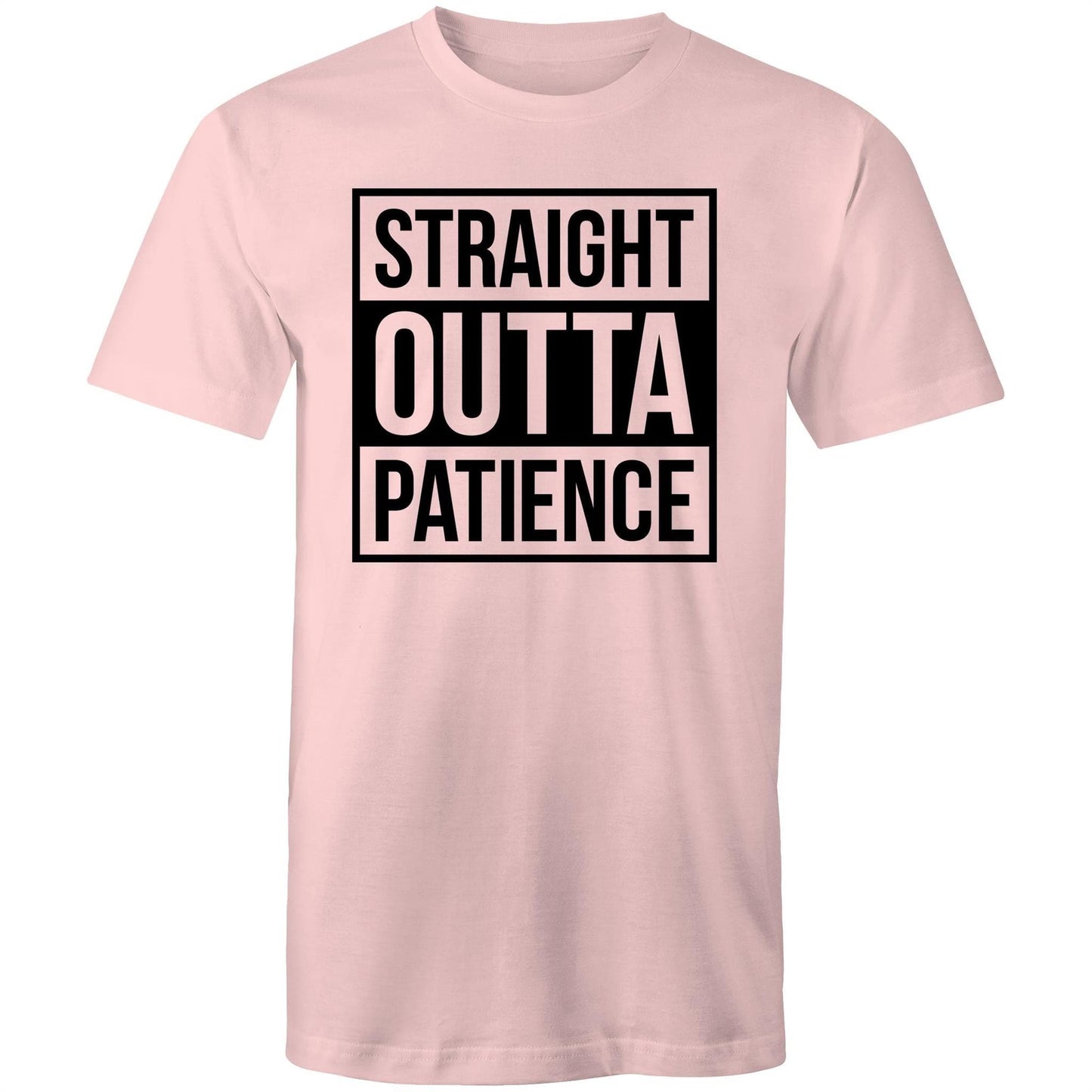 Mens T-Shirt - Straight Outta Patience