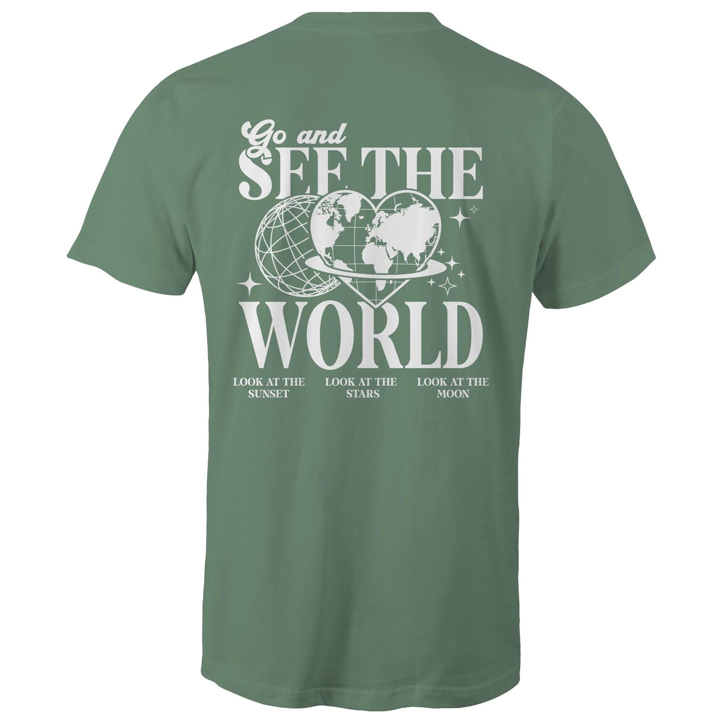 Mens T-Shirt - Go See The World